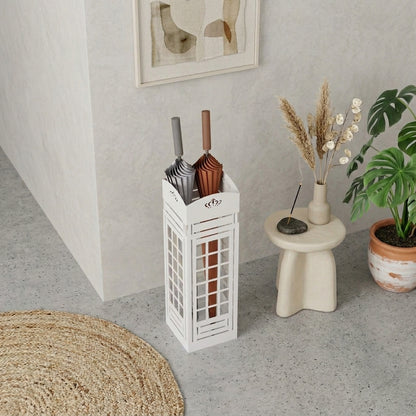 Wrought Iron Umbrella Stand Commercial Hotel Household Umbrella Storage Bucket